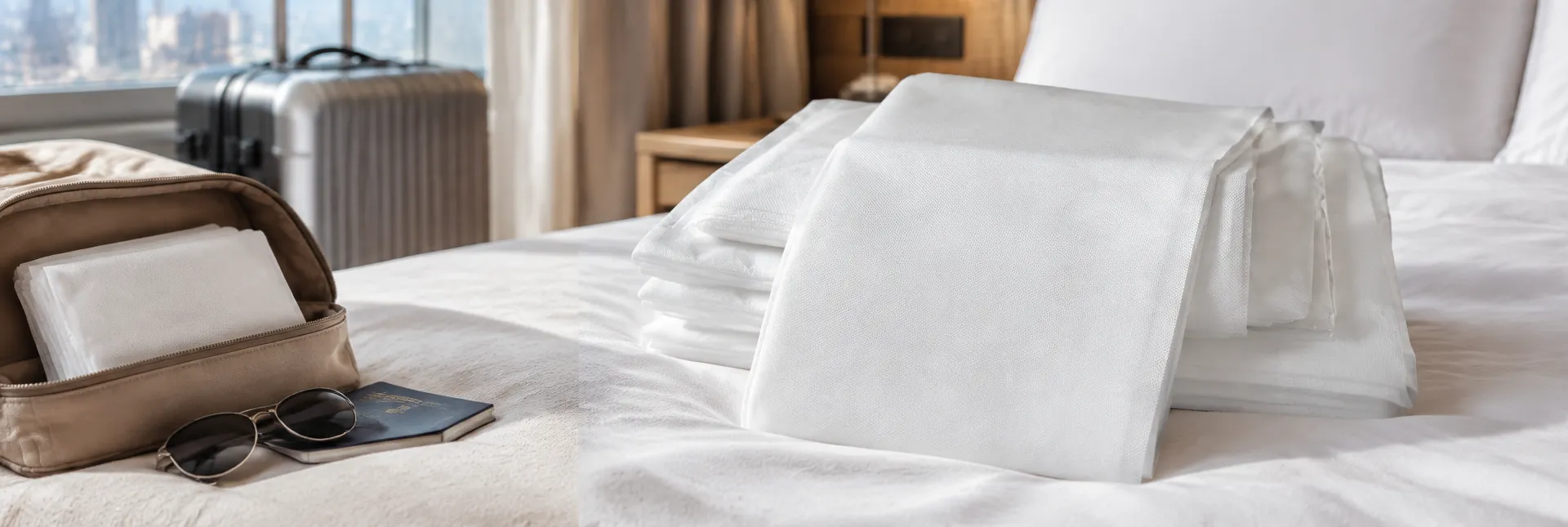 Disposable Travel Bedding Sets