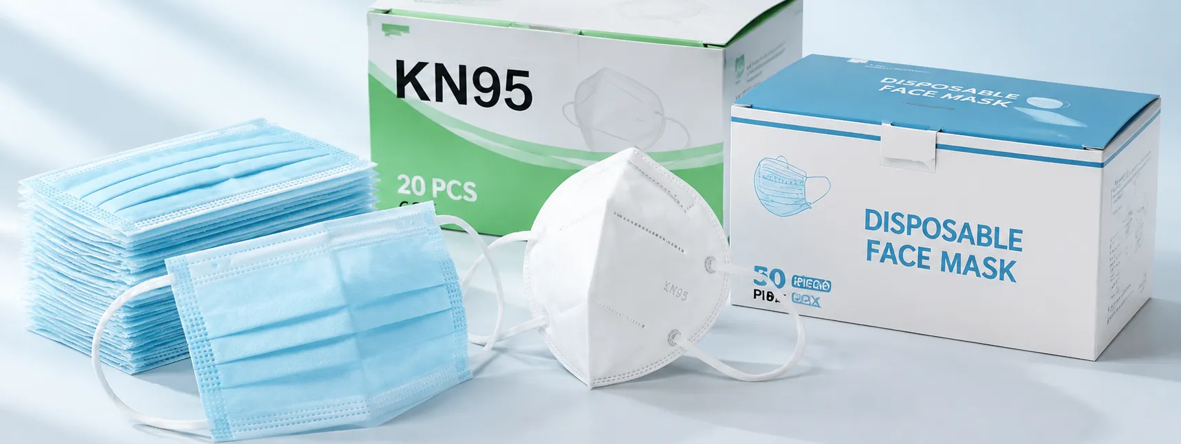 Non-Woven Face Masks & KN95 Respirators
