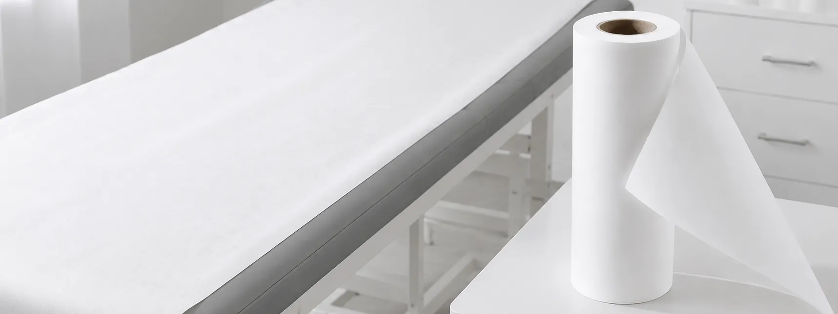 Single-Ply Paper Couch Cover Rolls